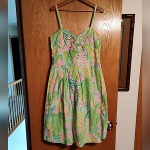 Lilly Pulitzer Botanical Garden in Blue Ice Dress 12